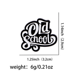 Broche de Aleación de Zinc con Diseño de Mapache y <span class=keywords><strong>Alpaca</strong></span>, Galvanizado, Impresión por Grabado, Joyería Creativa, Medalla para Ropa, Estilo Inglés - Product Image 6