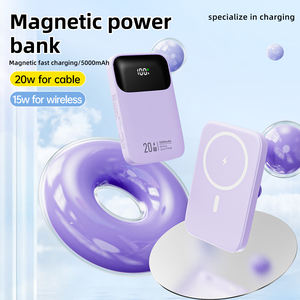 Novo Banco De Potência Sem Fio Mags Adequado para Iphone Super Rápido Carregamento 5000 MAh Fonte De Alimentação Móvel - Product Image 3