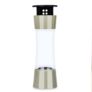 Lot de 8 pots à <span class=keywords><strong>épices</strong></span> rotatifs en PET transparent, écologiques et durables, avec support <span class=keywords><strong>carrousel</strong></span> et couvercles noirs, pour cuisine - Product Image 4