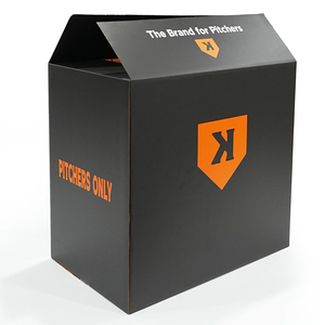 Boîte d'emballage personnalisée en <span class=keywords><strong>carton</strong></span> ondulé noir à quatre rabats pour l'expédition e-commerce, les produits de vente au détail, l'emballage de marque et la <span class=keywords><strong>livraison</strong></span> de produits - Product Image 3