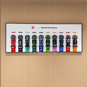 2025 Display Model Storage Hanging Accessories Metal Wall Frame for Speed Super Racing Car Building <b>Blocks</b> Photo Frame - Product Image 4
