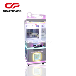 Công viên đầy màu sắc bán buôn giải trí giải thưởng máy đồng tiền hoạt động trực tuyến Arcade đồ chơi vuốt Máy bán hàng tự động cần cẩu máy vuốt - Product Image 1