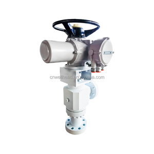 API 6A FORGED SWACO ORIFICE CHOKE VENTIL/DROSSEL VENTIL KOMPLETT MIT EINSTELLBAREM ELEKTRISCHEN ANTRIEB WP 2000PSI ~ 15000PSI - Product Image 3