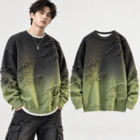 Pulls tricotés anti-plis haut de gamme pour hommes, style décontracté et tendance, collection Automne/Hiver 2026, manches longues, ODM