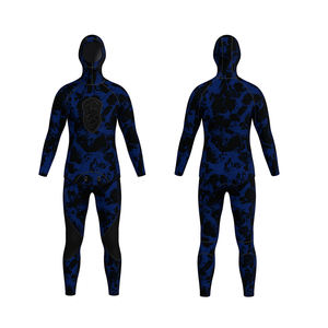 Combinaisons de plongée en néoprène imprimées thermiquement imperméables en deux pièces avec manches longues pour la plongée et la chasse - Product Image 1
