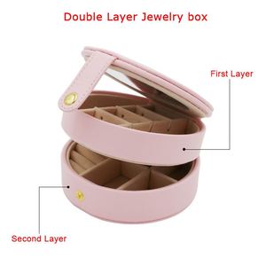 Luxury Mini Storage Box Luxury Portable Travel Jewelry Organizer Case - Product Image 3
