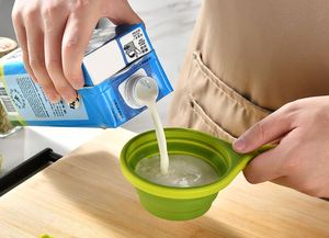 Ensemble de tasses et cuillères à mesurer pliables écologiques personnalisées, 8 pièces, compatibles lave-vaisselle - Product Image 3