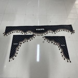 Accessoires Universels pour Camions Lambrequins en Éco-Cuir 3 Pièces Rideaux de Nuit 220 cm pour VOLVO/SITRACK/MAN/DAF - Product Image 5