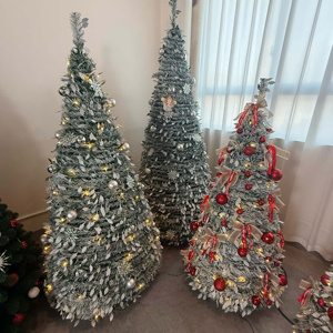 <span class=keywords><strong>Sapin</strong></span> <span class=keywords><strong>de</strong></span> <span class=keywords><strong>Noël</strong></span> pliable <span class=keywords><strong>de</strong></span> 6 pieds avec lumières LED <span class=keywords><strong>pré</strong></span>-éclairées, vente en gros pour commandes en gros - Product Image 6