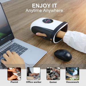 اليد آلة تدليك مع الحرارة البسيطة الهواء ضغط الكهربائية اللاسلكي النخيل مُدلك يدوي - Product Image 2