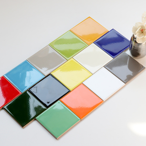 Azulejos de Cerámica Esmaltados en Color de 150x150 mm para Paredes y Pisos, Estilo Jordano, para Decoración del Hogar - Product Image 3