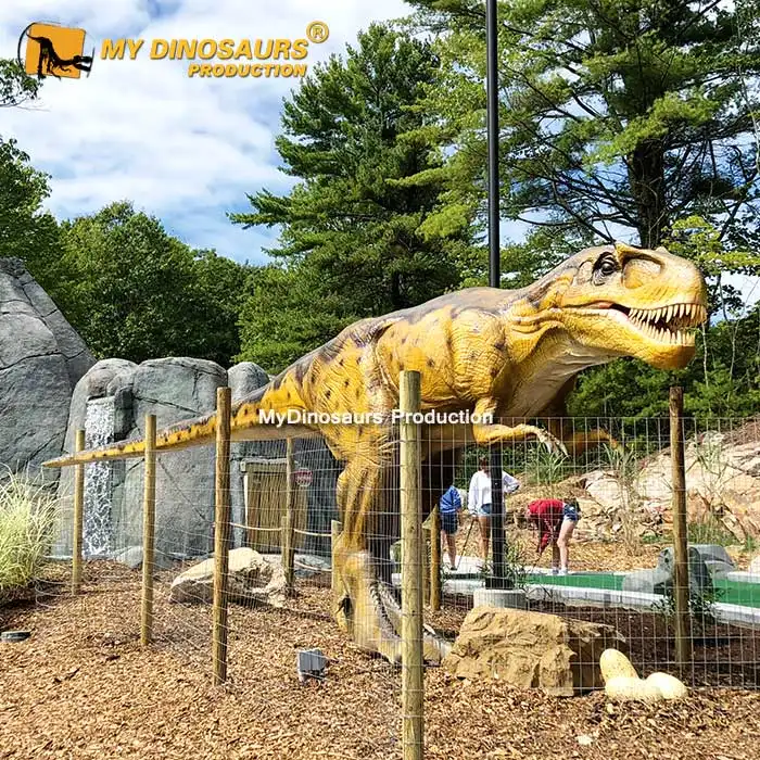 Meu dino d05 fabricante de dinossauro mecânico, modelo de liga realista para venda