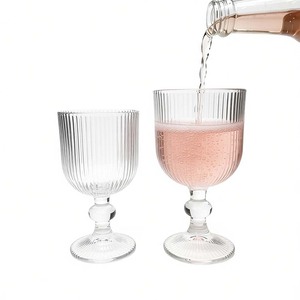 Verres à eau vintage robustes en gros, gobelets, verres à cocktail, verres à jus, verres à vin pour mariage, restaurant, fête - Product Image 1