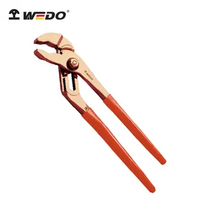 WEDO TOOLS Industrial Grade High Quality Beryllium Copper Non Sparking Groove Joint Pliers
