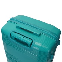 Ensemble de valises rigides en PP extensible avec coque incassable, roulettes silencieuses et trolley en alliage d'aluminium