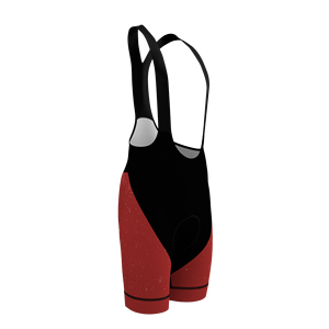 HIRBGOD Cuissard à bretelles de cyclisme unisexe respirant léger <span class=keywords><strong>cycliste</strong></span> bas rouge Design court pantalon à bretelles de vélo <span class=keywords><strong>avec</strong></span> insert de siège - Product Image 2