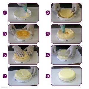 Round Mousse Cake Mold 24.5Cm Silicone Baking Mold For Pudding Chocolate Desserts - Product Image 4