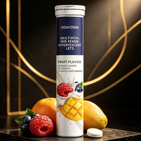 Comprimés effervescents multivitaminés OEM éprouvés, vitamines, minéraux, boisson énergisante, zinc, certifié GMP