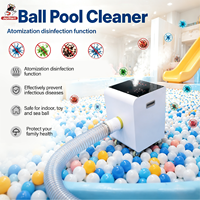 Laveuse-essoreuse entièrement automatique électrique 110V 220V en acier inoxydable pour le nettoyage des piscines à balles et le lavage à sec Ocean