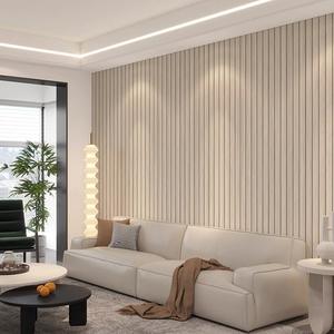 Moderno PVC estriado revestimiento Panel De pared autoadhesivo Peel and Stick 3D <span class=keywords><strong>papel</strong></span> tapiz impermeable patrón geométrico <span class=keywords><strong>Papel</strong></span> De pared - Product Image 4