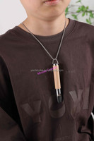 Collier avec logo personnalisé pour arrêter de fumer arôme naturel de fruit aromathérapie soulagement de l'anxiété respiration méditation inhalateur d'huile essentielle