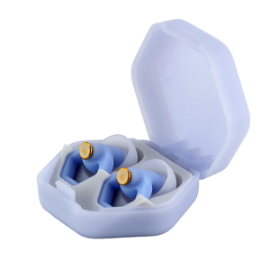 سدادات أذن قابلة لإعادة الاستخدام من السيليكون الناعم بخاصية إلغاء الضوضاء 32 ديسيبل مع فلتر للحفلات والنوم والسفر والرماية - Product Image 6