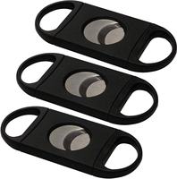Accessoires pour cigares avec logo personnalisé, vente en gros de ciseaux à cigares avec poignée en plastique, coupe-cigares en acier inoxydable avec logo gravé