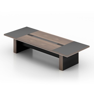 Table de Conférence Moderne de Luxe pour Salle de Réunion et Salle des Directeurs, Mobilier de Bureau en Bois et Acier, Vente Chaude pour Maison, Hôtel, Hôpital - Product Image 5