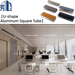 Soffitti Metallici a Doghe Quadrate in Alluminio Moderni e Resistenti all'Umidità per Hotel, Appartamenti, Ospedali e Sale - Vendita all'Ingrosso Diretta dalla Fabbrica - Product Image 3