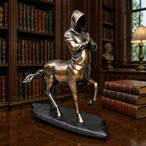 "El Origen del Céntaro" - <span class=keywords><strong>Obra</strong></span> <span class=keywords><strong>Maestra</strong></span> Surrealista de Bronce de Alta Gama Personalizable, Escultura de Bronce - Product Image 1