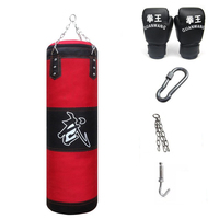 Sac de frappe lourd de 180 cm à prix abordable pour le kick-boxing, sac de sable suspendu pour la boxe