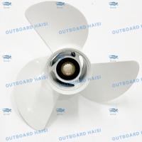 Hélice marine en alliage d'aluminium neuve 6E5-45947-00-EL 13 1/2x15 pour pièces de moteur hors-bord Yamaha 60-115HP