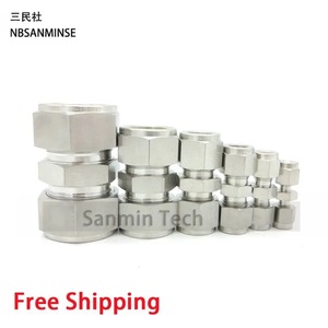 ข้อต่ออัดรูปตัวยู NBSANMINSE ข้อต่อตรง SS316L 3000PSI ใช้สำหรับน้ำมัน แก๊ส และน้ำ - Product Image 2
