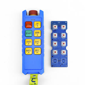 Control remoto de Radio Industrial de 6 botones, funciones de temperatura de protección, control remoto inalámbrico de silicona de 868MHz para polipasto - Product Image 5