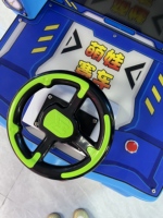 Machine de jeu pour enfants à monnayeur, thème course automobile, en plastique, avec lumières clignotantes et sons réalistes, 110/220V, pour centres de jeux, vente en gros usine