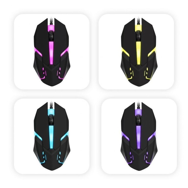 Wired LED Gaming Mouse. Customized Office Computer Mouse As a Gift. Wholesale Mouse From the Manufacturer.