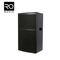 Système audio puissant RQSONIC WHN12D3 12 pouces 500W RMS, enceinte PA professionnelle, enceintes actives en bois