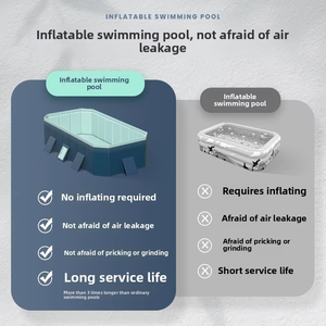 Piscinas Estructural Dày Chịu Mài Mòn Có Thể Gập Lại Thân Thiện Với Môi Hình Chữ Nhật Inflatable Trẻ Em Của Nhà Sử Dụng Hồ Bơi - Product Image 5