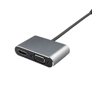 4-Trong-1 <span class=keywords><strong>USB</strong></span>-C Để HDTV <span class=keywords><strong>VGA</strong></span> <span class=keywords><strong>Adapter</strong></span> 4K Âm Thanh Video Chuyển Đổi Pd 87W Nhanh Chóng Sạc Cho Máy Tính <span class=keywords><strong>DVD</strong></span> <span class=keywords><strong>Player</strong></span> Nhôm Nhà Ở - Product Image 6