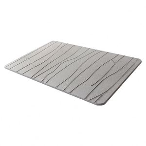 Tapis de bain antidérapant en pierre de diatomite de haute qualité, absorbant et à séchage rapide, pour salle de bain, toilettes, sol et entrée. - Product Image 6
