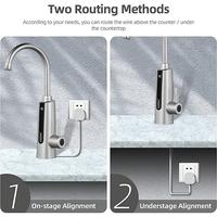 Robinet chauffant électrique instantané de gros, robinet à eau bouillante de bonne qualité, chauffe-eau rapide, robinet à eau