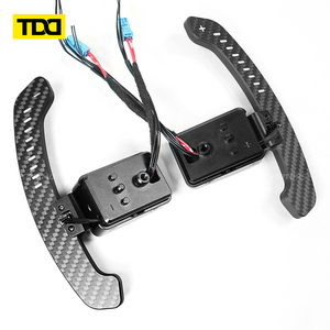 แป้นเปลี่ยนเกียร์ TDD LED คาร์บอนไฟเบอร์แม่เหล็ก สำหรับพวงมาลัย Toyota A90 Supra MK5 - Product Image 3