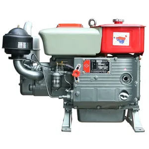 Kick start mesin diesel ZS195, mesin diesel silinder tunggal berpendingin air