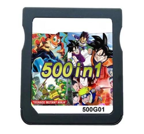500 in 1 Games Cartridge Multicart For Nintendo for DS/DSL/DSi/2DS/3DS Console Card