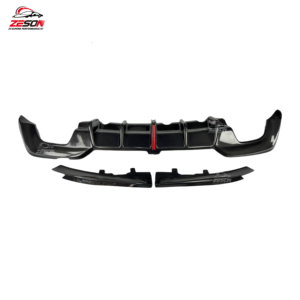 Difusor Trasero Estilo KB de Fibra de Carbono para <span class=keywords><strong>BMW</strong></span> G20 Pre-LCI 330i <span class=keywords><strong>340i</strong></span> M Sport, Alerón Trasero, Divisor de Parachoques, Kit Aerodinámico - Product Image 3