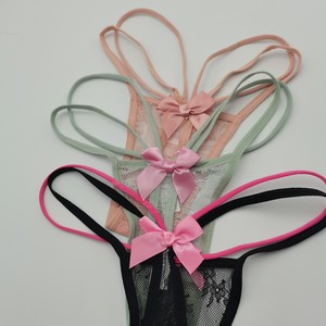 Sous-vêtements sexy pour femmes européennes et américaines, nouveau style d'été 2023, string en dentelle, bretelles croisées, T-shirt séduisant - Product Image 3