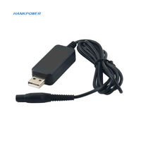 Câble de charge USB A00390 4.3V 70mA pour rasoir Philips QP2520 QP2521 QP2523