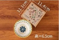 Vente en gros porcelaine impression personnalisée décorative turque service bohème soupe aux fruits nouilles bol en céramique et assiettes ensemble dans une boîte