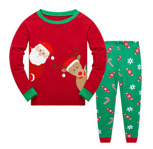 Ropa Infantil de Boutique, 100% Algodón, Traje de 2 Piezas para Niños, Primavera Otoño, Conjuntos de Pijamas Casuales para Niños - Product Image 1