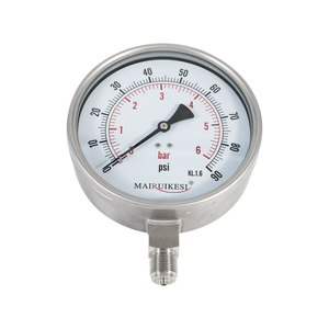 विस्तारित स्थायित्व दबाव टायर गेज कंपन प्रतिरोधी संरचना फैक्टरी उपकरण सामान्य दबाव गेज - Product Image 2